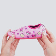 Sapatilha Infantil Feminina Pampili Summer Pink Pets Pink e Colorida - sapatilha flexível