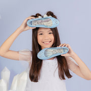 Sapatilha Infantil Pampili Azul Ice Frozen © DISNEY - sapatilha com a menina
