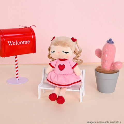 Boneca Metoo Mini Angela Tica - 21 cm - boneca angela pelúcia