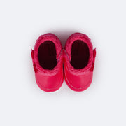 Bota de Bebê Pampili Nina Pelúcia Pink - bota de pelo para bebe