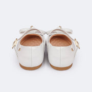 Sapato Infantil Pampili Mini Angel Strass Branco Verniz - sapato de bebê