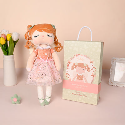 Boneca Metoo Angela Fada Malu com Caixa Rosa - frente da boneca