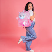 Mochila Pack Me Cute Rosa - mochila com a menina