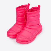Bota Infantil Feminina Pampili Rubi Comfy Pink - frente bota estilo comfy