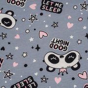 Pijama Kids Alakazoo Panda Cinza - estampa de panda 