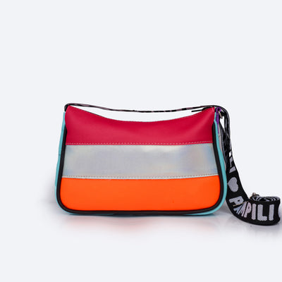 Bolsa Infantil Pampili Baguete Holográfica e Colorida - frente bolsa baguete colorida