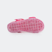 Sandália PK XD Pampili Fly Poppy com Solado Glitter Pink.