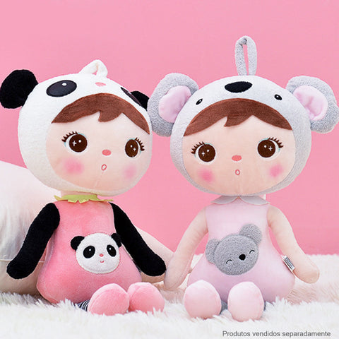 Boneca Metoo Jimbao Panda e Boneca Metoo Jumbao Koala