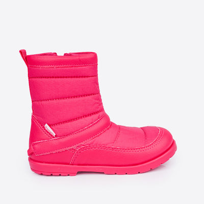 Bota Infantil Feminina Pampili Rubi Comfy Pink - lateral bota comfy