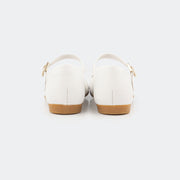 Sapato Infantil Pampili Angel Branco Com Laço E Pedrinhas - pampili