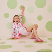 Sandália de Led Infantil Pampili Glee Valen Transparente e Glitter Rosa Lilás - sandália transparente na menina